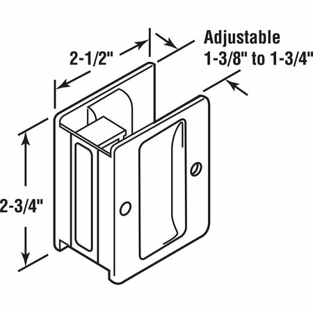 Prime-Line Pull Combo Pocket Dr 161494